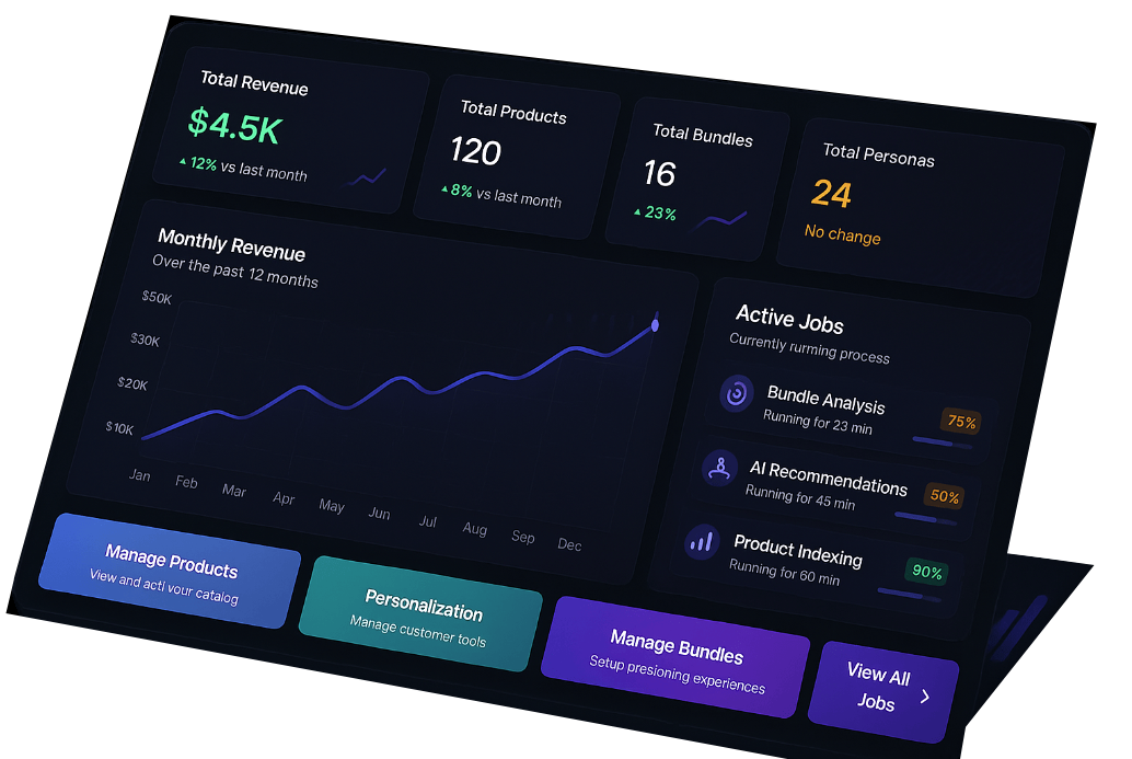 Intelligence OS Dashboard view